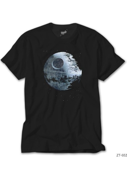 Star Wars Death Star Siyah Tişört