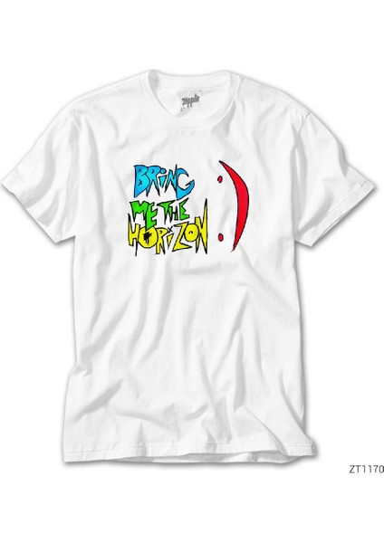 Bring Me The Horizon Colour Beyaz Tişört