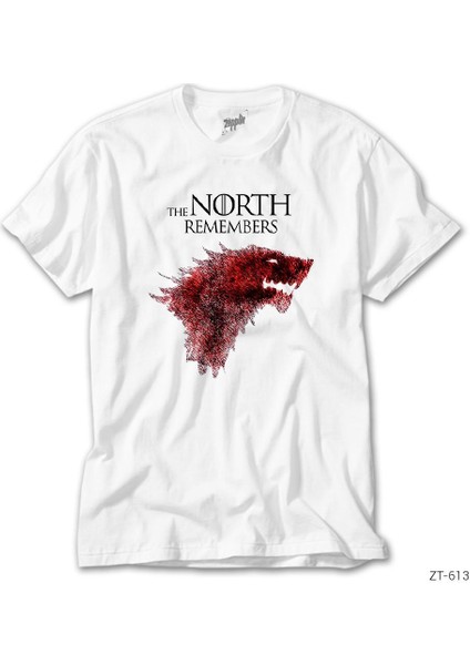 Game Of The North Remembers Beyaz Tişört