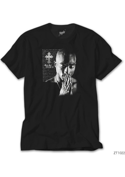 Tupac Shakur Only God Xxx Siyah Tişört