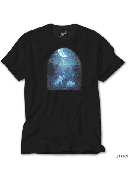 Alcest Ecailles De Lune Siyah Tişört