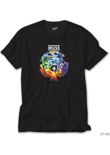 Muse The Resistance Cover Siyah Tişört
