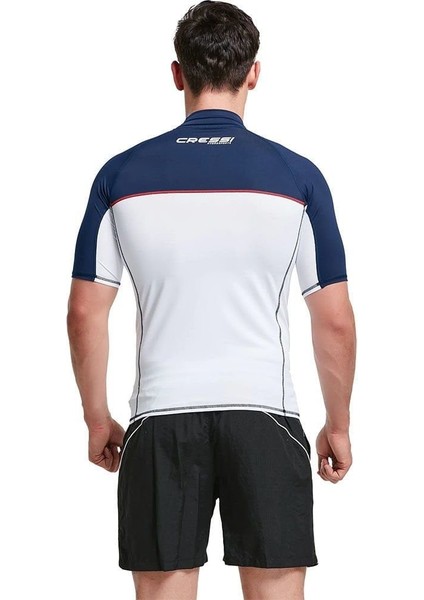 Shield Man Mavi-Beyaz Rash Guard Xlarge