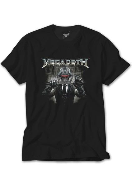 Megadeth Rust In Peace 2 Siyah Tişört