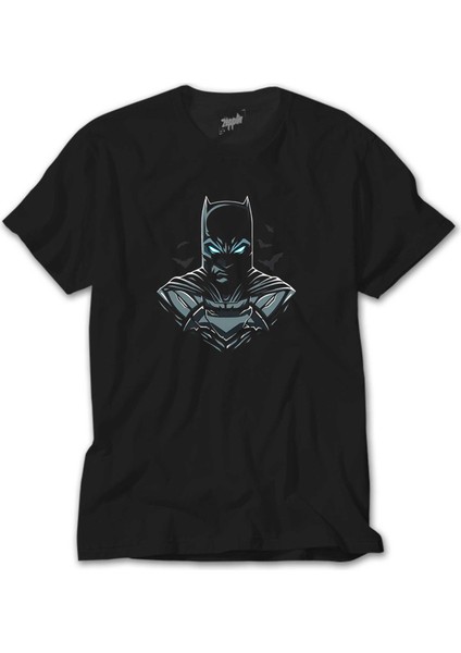 Batman Head Siyah Tişört