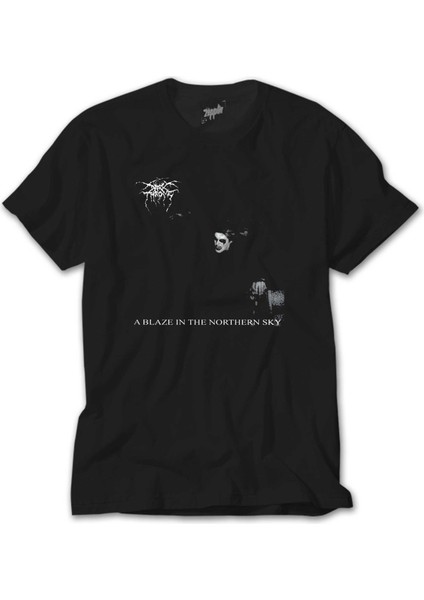 Darkthrone A Blaze In The Northern Sky Siyah Tişört