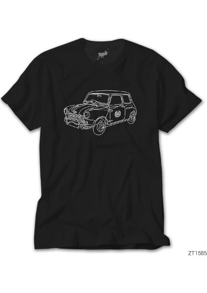 Mini Cooper Old Siyah Tişört