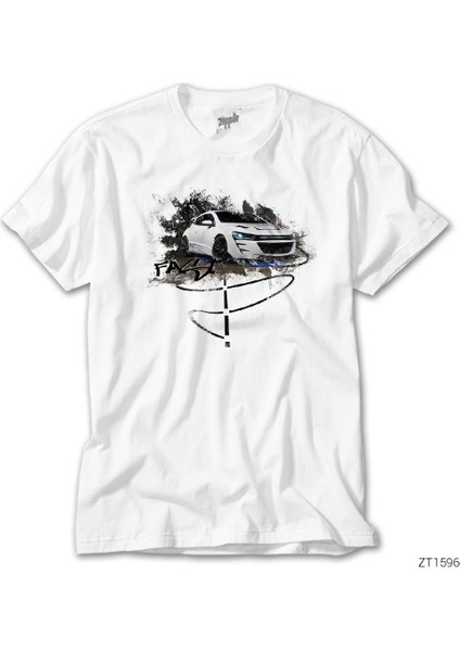 Scirocco Fast Driving Beyaz Tişört