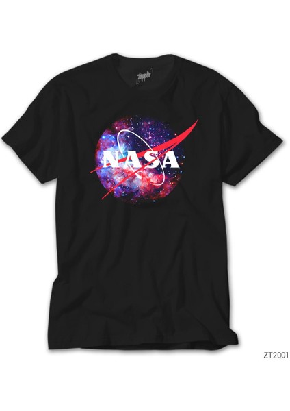 Nasa Galactic Siyah Tişört