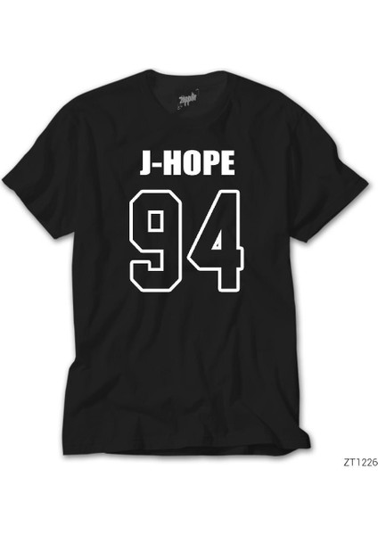 Bts J Hope 94 Siyah Tişört