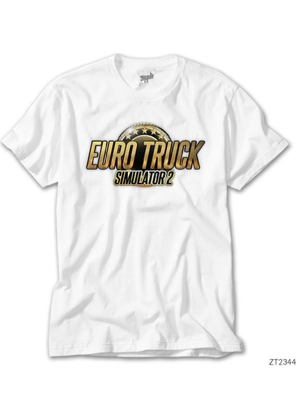 Euro Truck Simulator 2 Beyaz Tişört