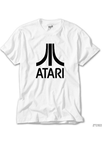 Atari Logo Beyaz Tişört