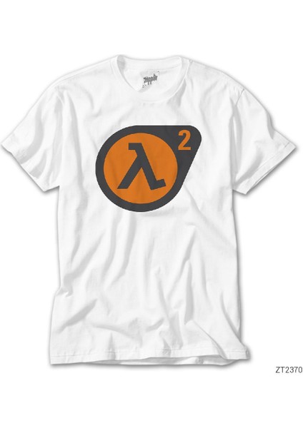 Half Life 2 Logo Beyaz Tişört