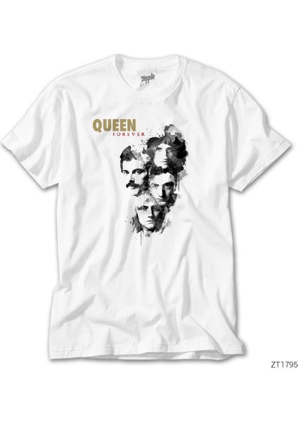Queen Forever Beyaz T-Shirt