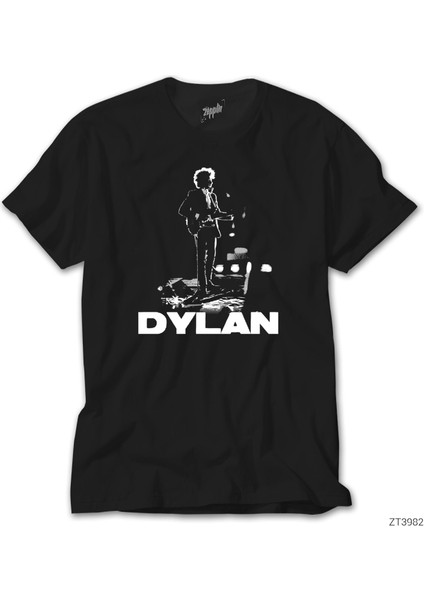 Bob Dylan Concert Siyah Tişört
