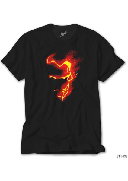 Avengers Infinity War Iron Mad Red Siyah Tişört