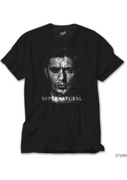 Supernatural Deanmon Siyah Tişört