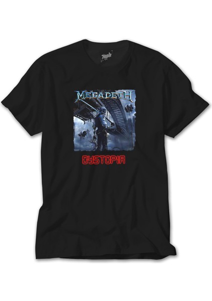 Megadeth Dystopia Siyah Tişört