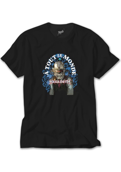 Megadeth A Tout Le Monde Siyah Tişört