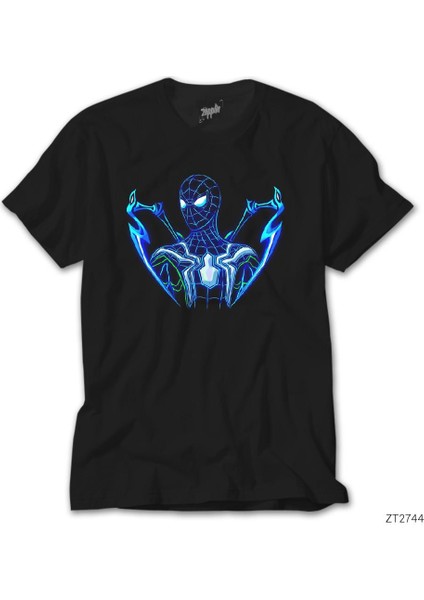 Spiderman New Siyah Tişört