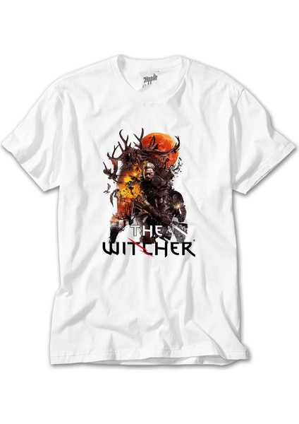 The Witcher Season 2 Geralt Burn Beyaz Tişört