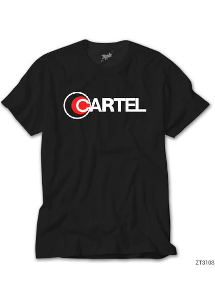 Cartel Siyah Tişört