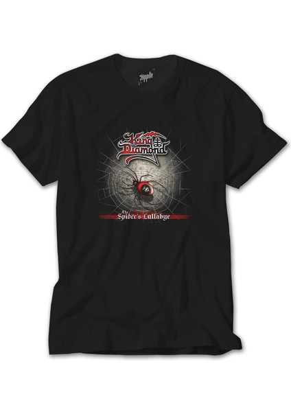 King Diamond Spider Siyah Tişört