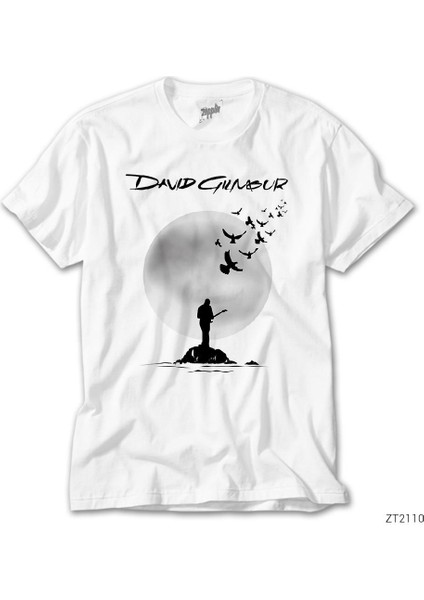 Pink Floyd David Gilmour Beyaz Tişört
