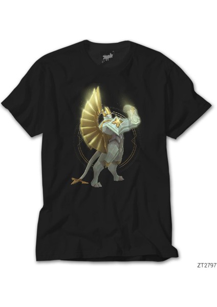Lol Galio Siyah Tişört