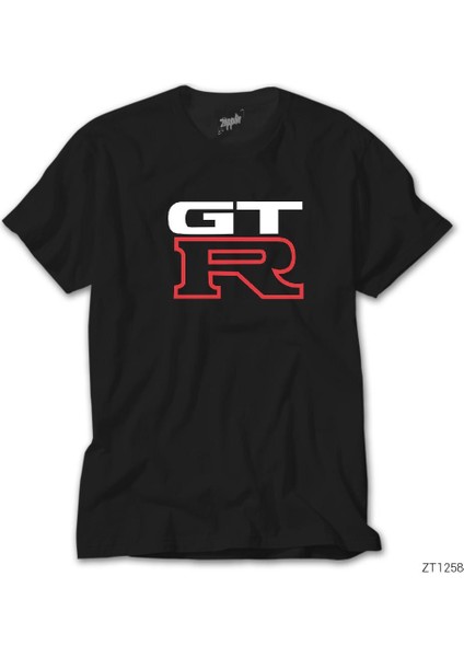 Nissan Gtr Logo Siyah Tişört