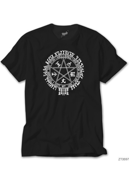 Hellsing Ultimate Symbol Siyah Tişört
