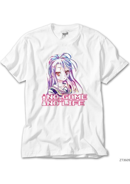 No Game No Life Shiro Beyaz Tişört