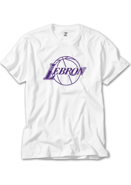Lebron James Beyaz Tişört