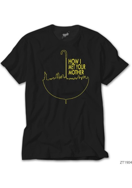 How I Met Your Mother Umbrella Siyah Tişört