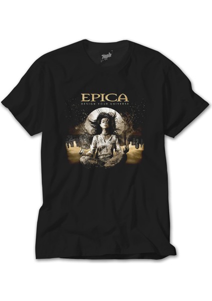 Epica Design Your Universe Siyah Tişört