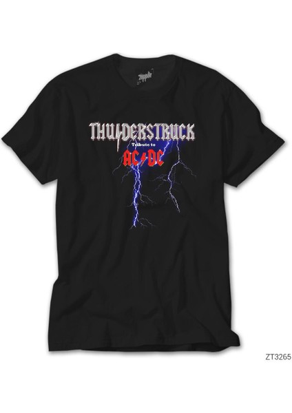 Ac Dc Thunders Truck Siyah Tişört