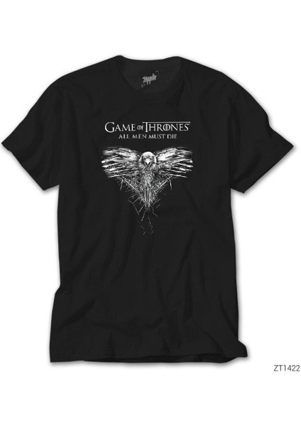 Game Of All Men Must Die Siyah Tişört