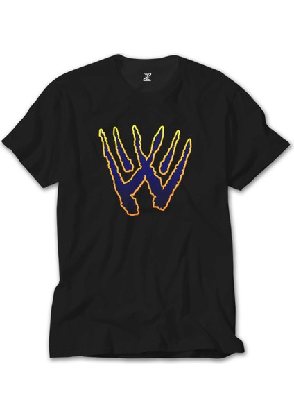 Wolverine Logo Siyah Tişört
