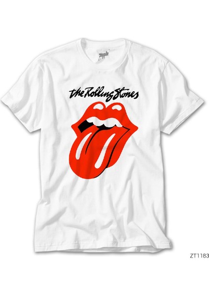 Rolling Stones Beyaz Tişört