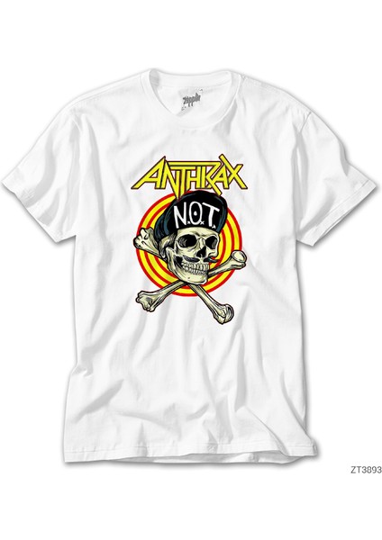 Anthrax Not Beyaz Tişört