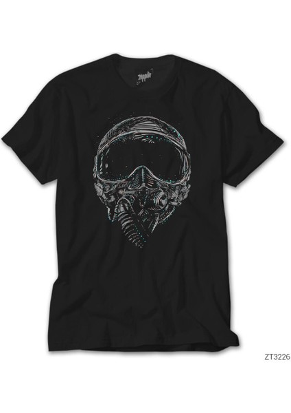Defender Helmet Siyah Tişört