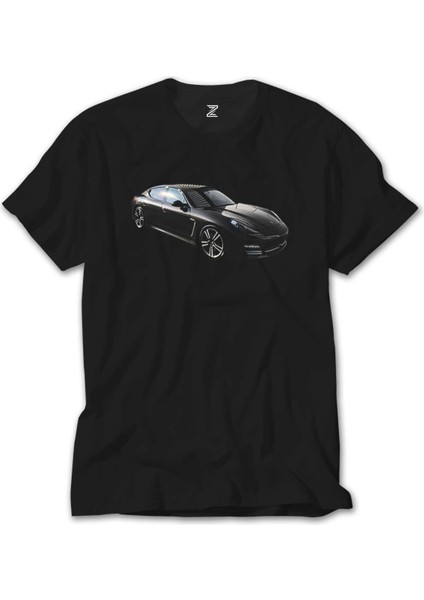 Porsche Panamera Siyah Tişört