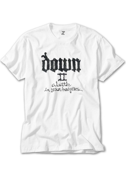 Down Ii A Bustle In Your Hedgerow Beyaz Tişört