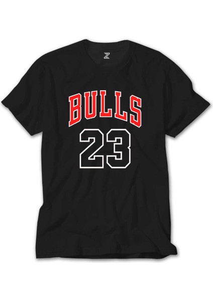Chicago Bulls 23 Siyah Tişört