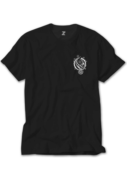 Opeth Logo Amblem Siyah Tişört