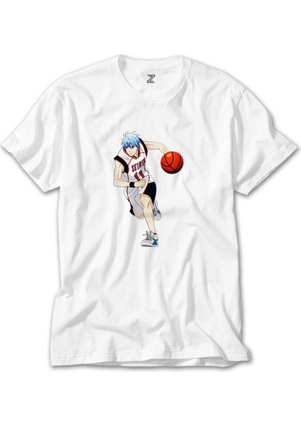 Baller Anime Seirin Beyaz T-Shirt