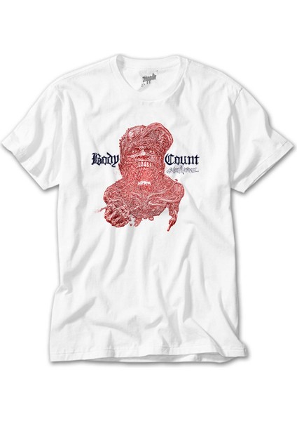 Body Count Carnivore Beyaz T-Shirt