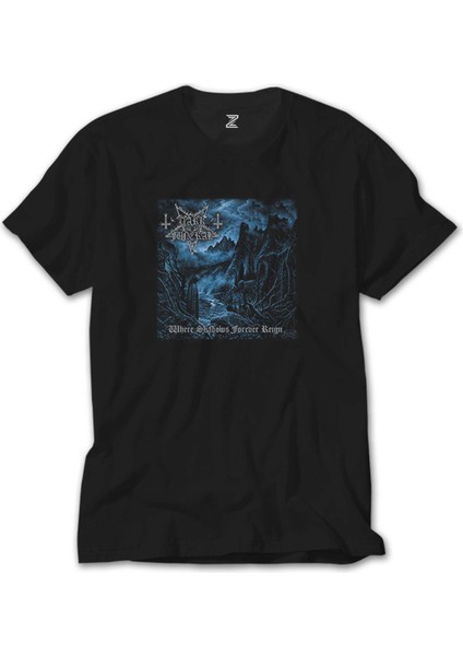 Dark Funeral Where Shadows Forever Reign Siyah T-Shirt