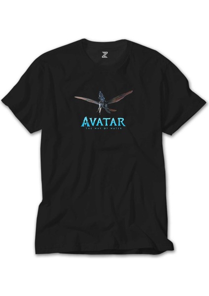 Avatar The Way Of Water Warrios Siyah T-Shirt