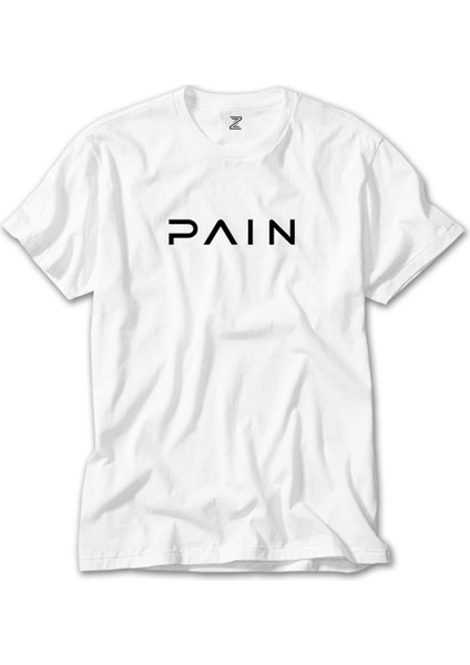 Pain Logo Beyaz T-Shirt